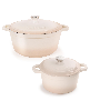 BergHOFF Neo 4pc Cast Iron Cookware Set, 3qt. & 7qt. - Meringue