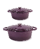 BergHOFF Neo 4pc Cast Iron Cookware Set
