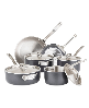 Viking Hard Stainless 10 Piece Set - Dark Gray