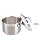 Iconix 2.6qt Stainless Steel Saucepan - Silver