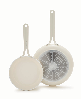 GreenPan Nova Gallery Ceramic Nonstick 2-Piece Frypan Set - Cream