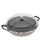 Staub Cast Iron 3.5-Qt Braiser with Glass Lid - Lilac