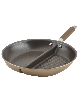Anolon Advanced Home Hard-Anodized 12.5" Nonstick Divided Grill and Griddle Skillet - Bronze