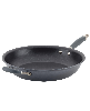 Anolon Advanced Home Hard-Anodized Nonstick 14.5" Skillet with Helper Handle - Moonstone