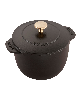 Staub Cast Iron 1.5-Qt. Petite French Oven - Matte Black