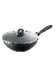Cuisine::pro Stone 11" Cast Aluminum Stirfry Pan - Black