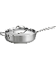 Tramontina Signature 3-Quart Tri-Ply Clad Stainless Steel Saute Pan with Lid