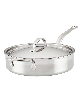 Hestan ProBond Clad Titum Stainless Steel Nonstick 3-Quart Covered Saute Pan - Stainless Steel