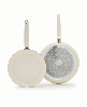 GreenPan Ceramic Nonstick 2-Piece Frypan Set - Cream