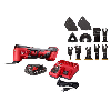 M18 18V Lithium-Ion Cordless Oscillating Multi-Tool Kit with Oscillating Multi-Tool Blade Set