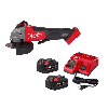 M18 FUEL 18-Volt Lithium-Ion Brushless Cordless 4-1/2 in./5 in. Grinder with Paddle Switch