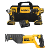 20V MAX Lithium-Ion Cordless 2-Tool Combo Kit and 20V MAX Reciprocating Saw