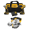 20V MAX Lithium-Ion Cordless 2-Tool Combo Kit and 20V MAX 6.5 in. Circular Saw
