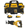 20-Volt Lithium-Ion Cordless 2-Tool Combo Kit and Brushless Reciprocating Saw
