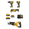 20V MAX Lithium-Ion Cordless Combo Kit (3-Tool) and Recip Saw