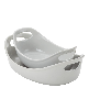 Rachael Ray Ceramics Bubble and Brown 2-Pc. Oval Baker Set - Light Sea Salt Gray