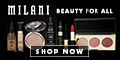Milani Cosmetics Coupons + 8% cashback Milani Cosmetics Coupons + 8% cashback