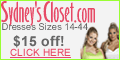 Sydney's Closet cashback Sydney's Closet cashback