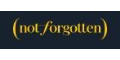 Not Forgotten cashback Not Forgotten cashback